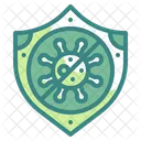 Escudo de coronavirus  Icono