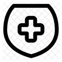 Cruz Escudo Icono