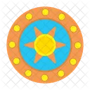 Escudo De Acero Armadura Defensa Icono