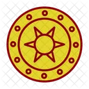 Escudo De Acero Armadura Defensa Icono