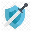 Escudo De Batalha Escudo De Guerra Escudo Ícone