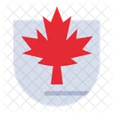 Escudo de canadá  Icono