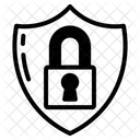 Escudo de ciberseguridad  Icono