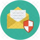 Correo Escudo Proteccion Icono