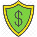 Escudo De Dinero Escudo Dolar Icon