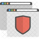 Antivirus Emblema Internet Ícone