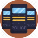 Escudo policial  Icono