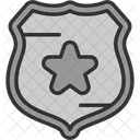 Escudo Policial Policia Icono De Policia Icono