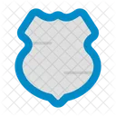 Escudo Policial Insignia Aplicacion Icono