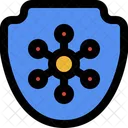 Escudo Proteccion Epidemia Icono