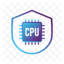 Escudo de segurança da CPU  Ícone