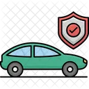 Escudo De Seguro De Carro Automatizado Automovel Ícone