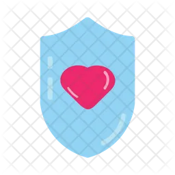 Escudo de amor  Icono