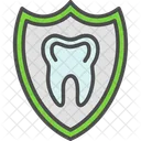 Escudo Dental Seguridad Dental Dientes Icon