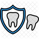 Escudo dental  Icono