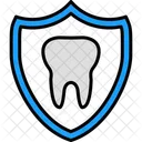 Escudo dental  Icono