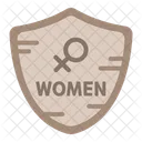 Escudo do Dia da Mulher  Ícone