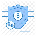 Escudo do dólar  Ícone