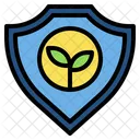 Escudo ecologico  Icono