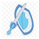 Espada Escudo Espada Escudo Icon