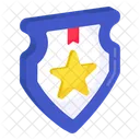 Escudo Estrela Escudo De Seguranca Escudo De Protecao Ícone