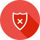 Escudo Apagado Cortafuegos Icono