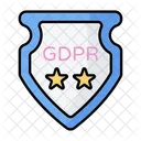 Escudo Gdpr Proteccion Seguridad Icono