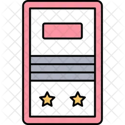 Escudo militar  Icono