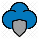 Escudo Proteger Nube Icon