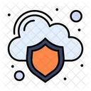 Escudo de nube  Icon