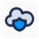 Escudo de nube  Icono