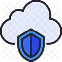 Escudo de nube  Icono