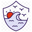Escudo oceânico  Ícone