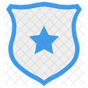 Escudo policial  Ícone