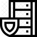Servidor Base De Datos Almacenamiento Icono