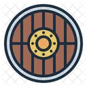 Escudo Vikingo Escudo Armadura Icono