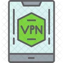 Escudo vpn  Icono