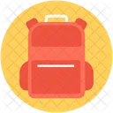 Escuela Bolsa Mochila Icono