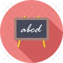 Escuela Educacion Abc Icono