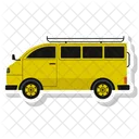 Furgoneta Autobus Escuela Icono