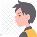 Escupir Saliva Sucio Icono