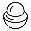 3 D Esfera Geometria Ícone