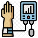 Esfigmomanometro Pressao Arterial Medico Ícone