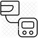 Esfigmomanometro Coracao Bp Cuff Ícone