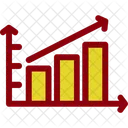 Eskalierendes Balkendiagramm  Symbol