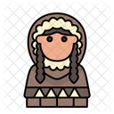 Eskimo Woman  Icon