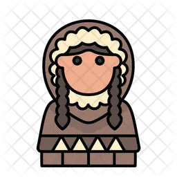 Eskimo Woman  Icon