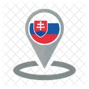 Eslovaquia Bandeira Ícone