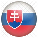 Eslovaquia Bandeira Ícone