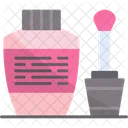 Esmalte De Unas Belleza Cepillo Icono